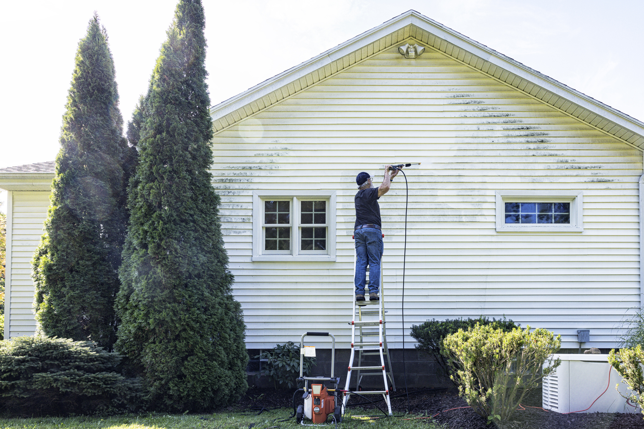 10. Pressure wash your home