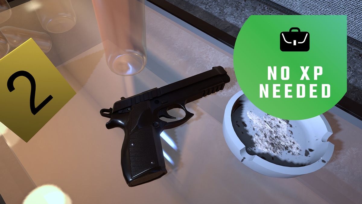 Violent criminals keep escaping justice, but I sure am taking some nice photos of evidence in this crime scene simulator