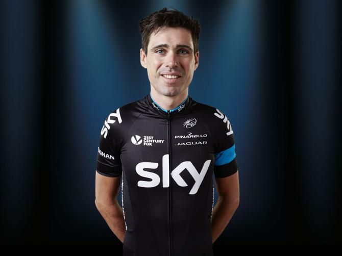 Maillot Cycliste Chris Froome - Team Sky - Critérium Du Dauphiné 2015 - Le Coq Sportif