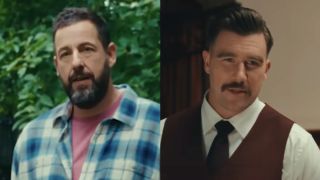 Adam Sandler and Travis Kelce in Happy Gilmore 2