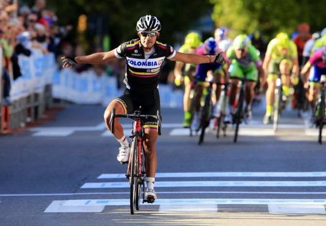 Leonardo Duque (Colombia) foiled the sprinters in the GP Beghelli
