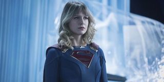 Melissa Benoist as Kara Danvers/Supergirl on Supergirl