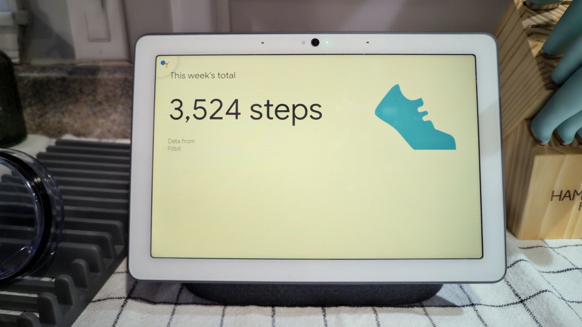 How to check your Fitbit or Google Fit activity on the Nest Hub