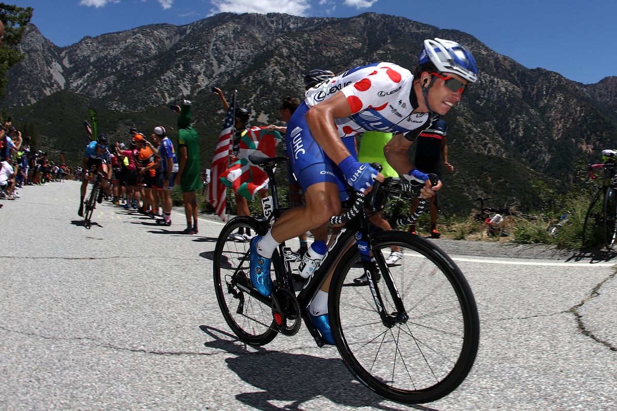 KOM leader Daniel Jaramillo (UHC)