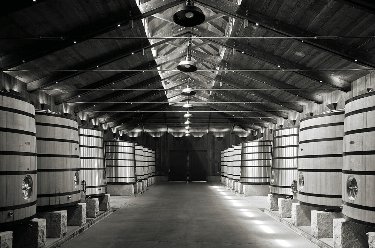 2011 California Cabernet - Harlan Estate's fermentation room