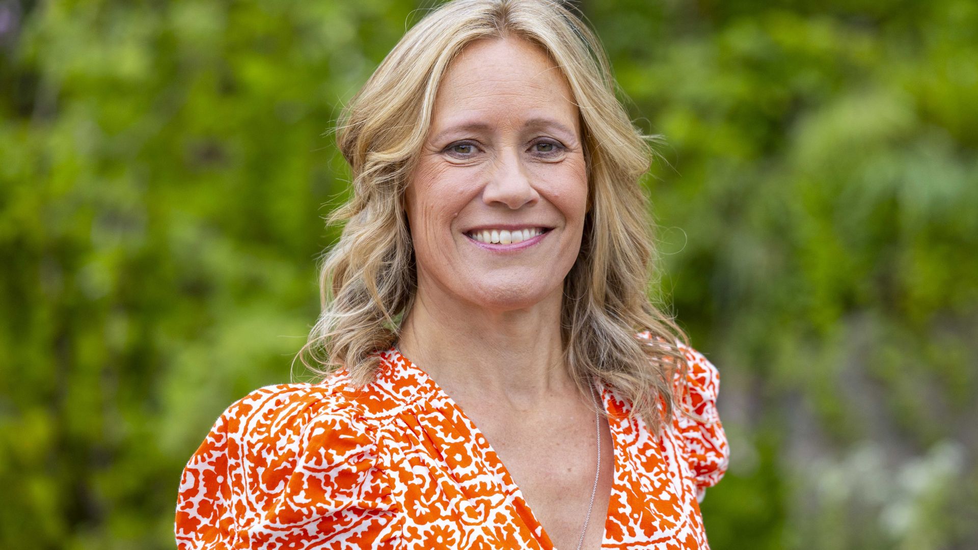 Sophie Raworth at the RHS Chelsea Flower Show, 2025