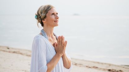 Yoga teacher Lorraine Taylor practices gratitude