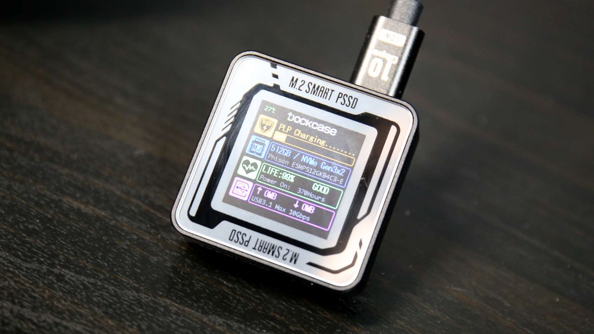 DockCase Pocket Smart SSD enclosure