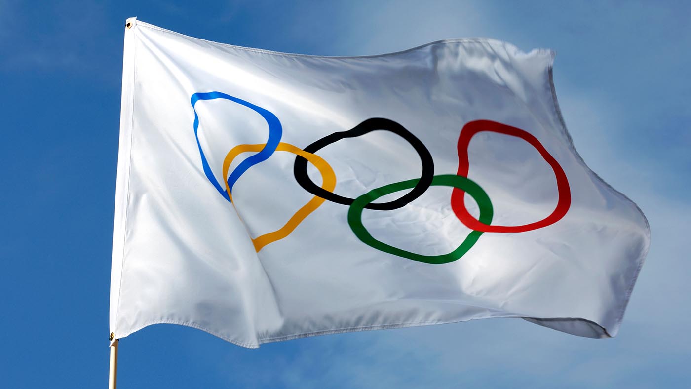 BXP0RB Olympic flag