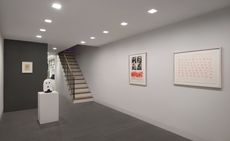 Installation view of ‘Kiss Off’ at Luxembourg & Dayan