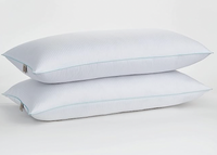 MARTHA STEWART Down Alternative Bed Pillows King Size Set Of 2, $45 (£34) | Amazon