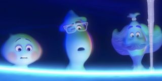 Pixar Soul characters looking into a pit