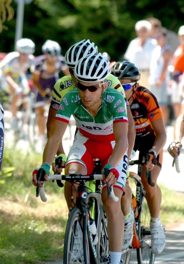 Giovanni Visconti (ISD-Neri) en route to ninth place.