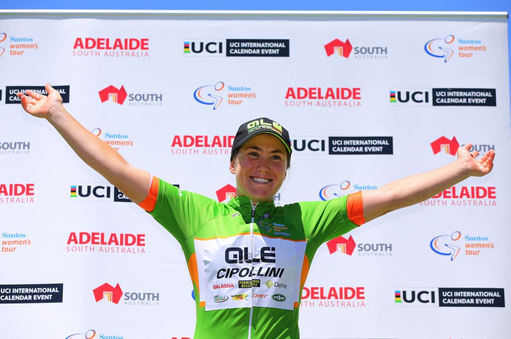 Points leader, Chloe Hosking (Ale Cipollini)