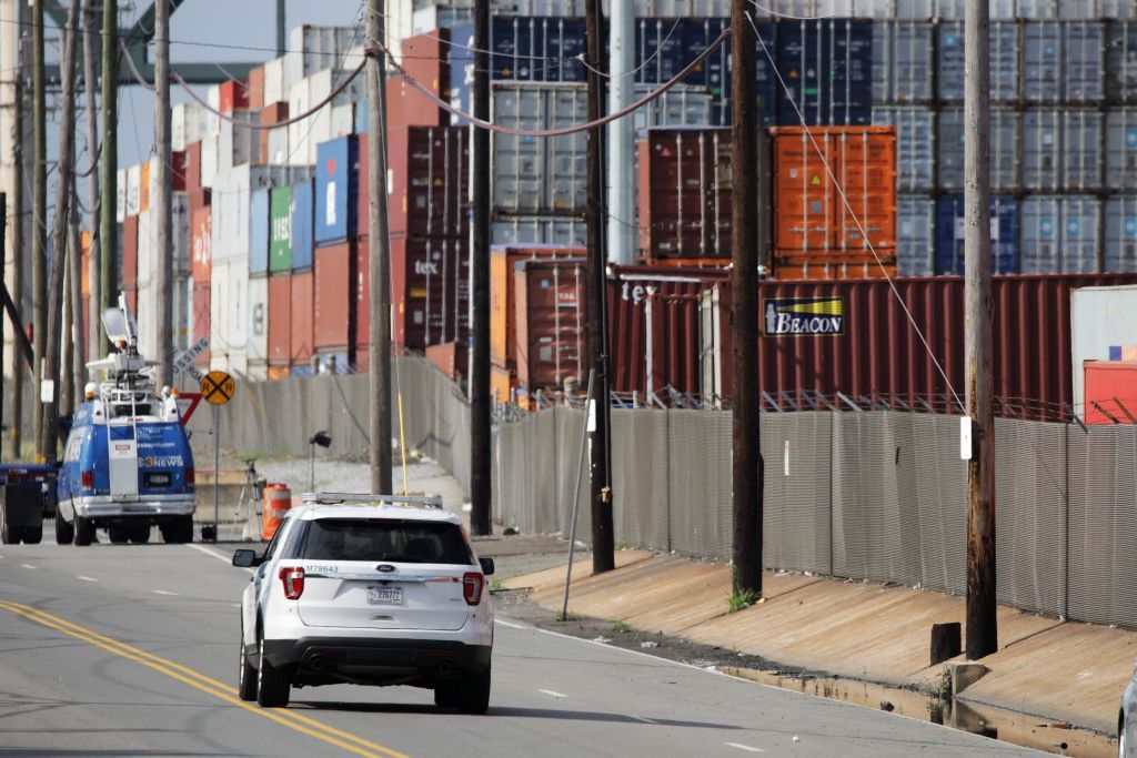 The port in Philadelphia.