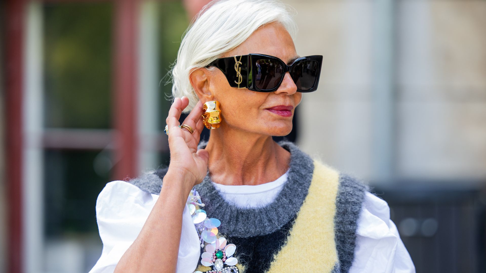 Influencer Grece Ghanem at Copenhagen Fashion Week 