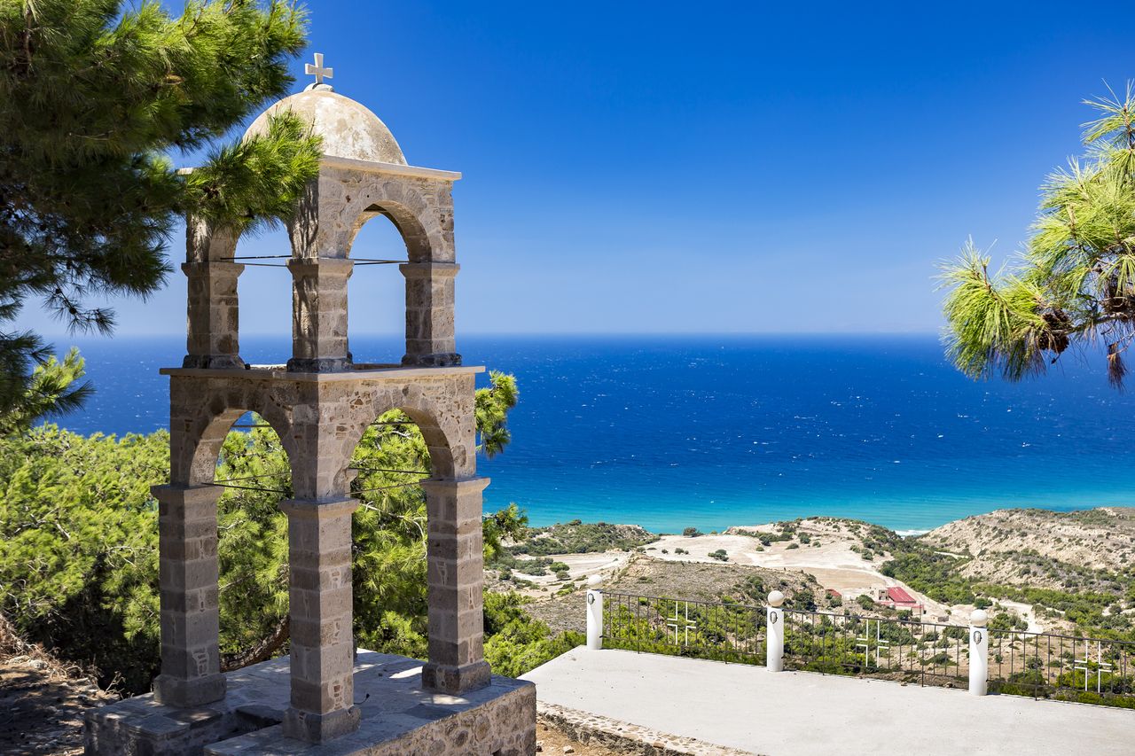 Monastery of Agios Ioannis Thymianos at Kos island, Greece