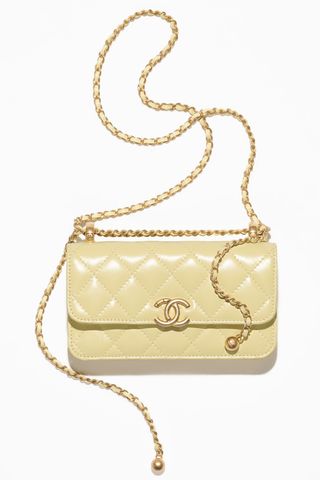Chanel, Flap Phone Holder With Chain