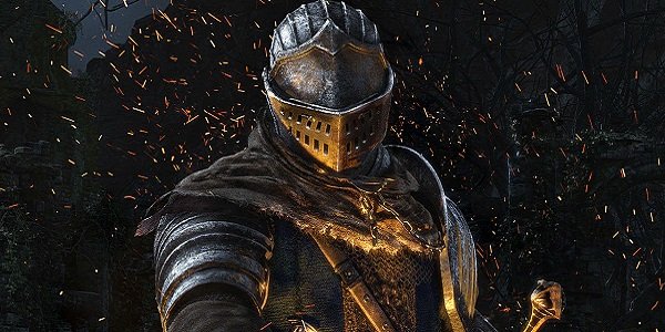 a knight ignites flame Dark Souls