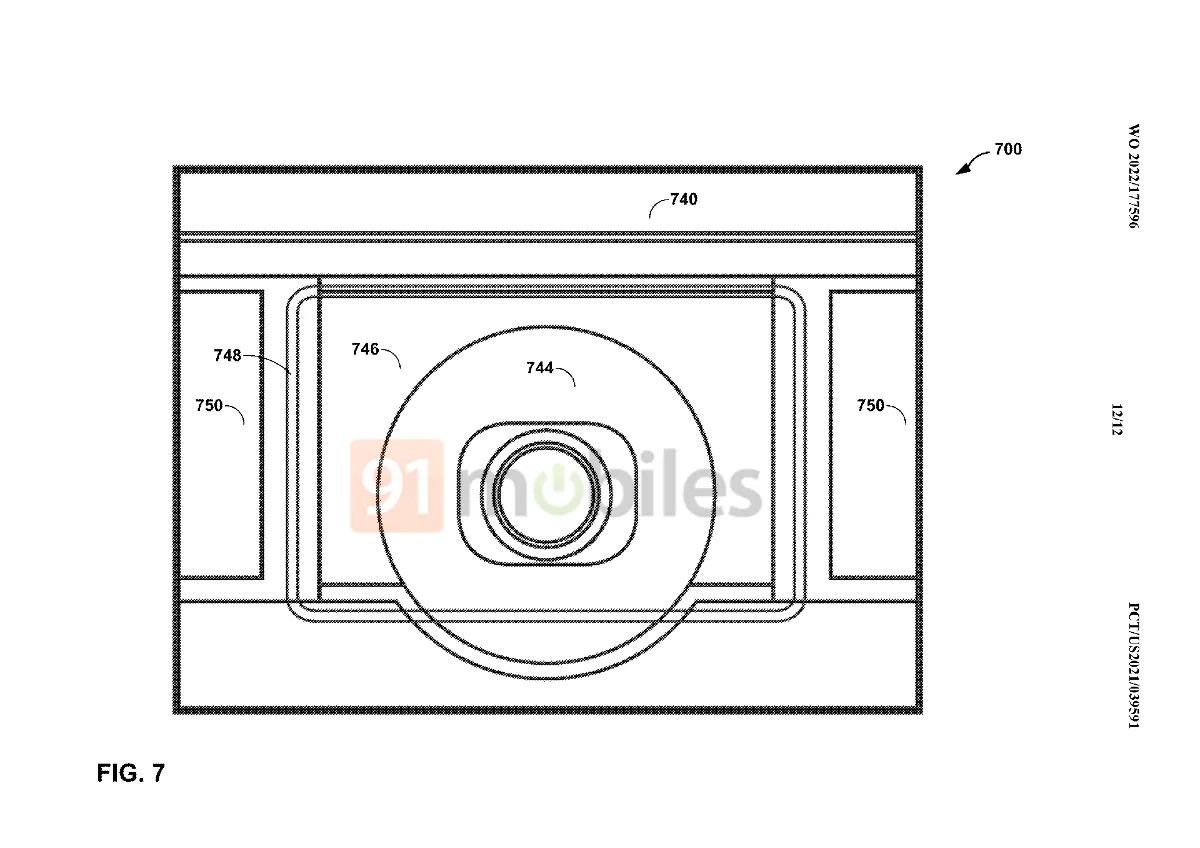Alleged patents for a foldable Google device