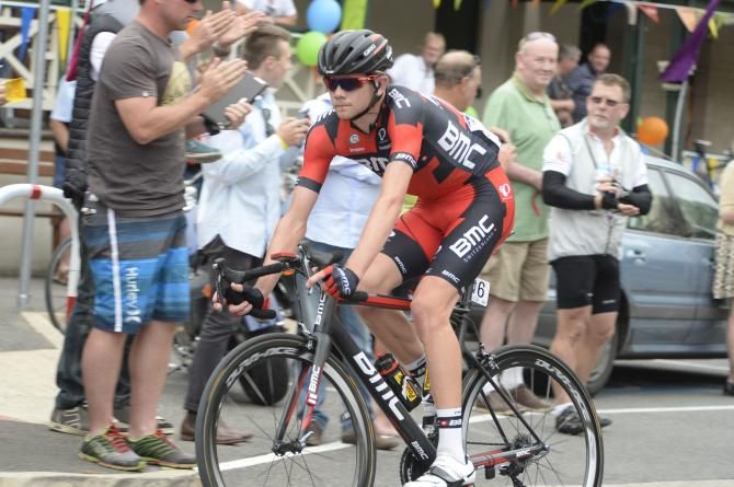 Campbell Flakemore (BMC) during the stage to Stirling
