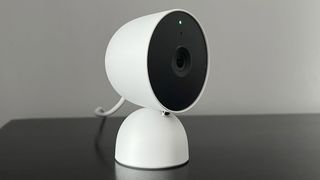 Google Nest Cam on a table