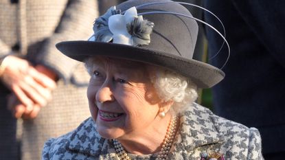 The Queen Attends Church At Hillington In Sandringham