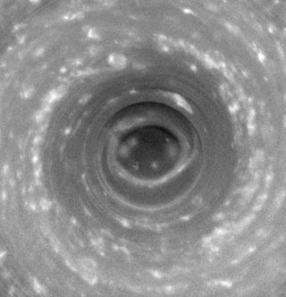 Saturn Storm Has Hurricane-Like Features