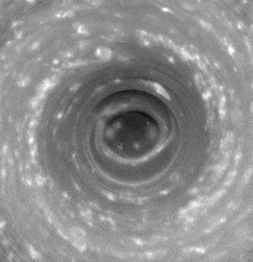 Saturn Storm Has Hurricane-Like Features