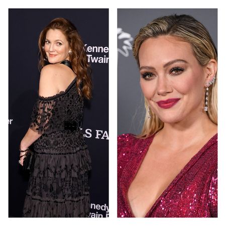 Drew Barrymore and Hilary Duff