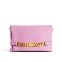 Chain Pouch in Lilac Leather, £890 | Victoria Beckham 