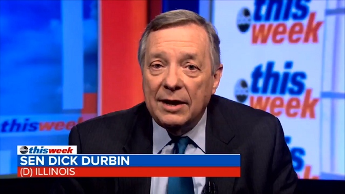 Dick Durbin on ABC 