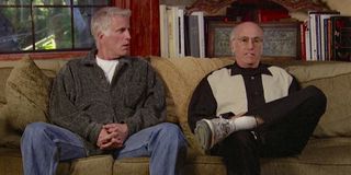Ted Danson and Larry David on Curb Your Enthusiasm