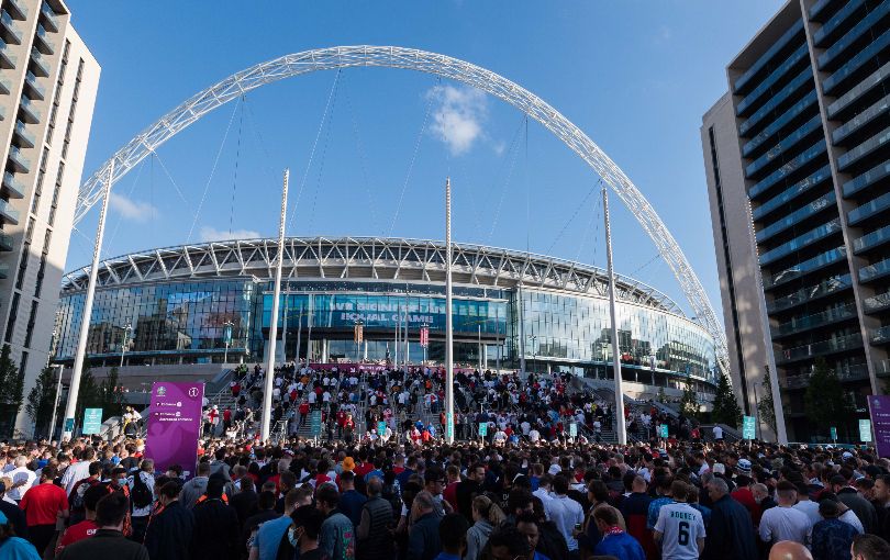 Wembley Italy England channel