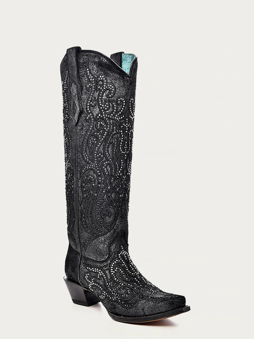 Corral Boots, Black Cowboy Boots