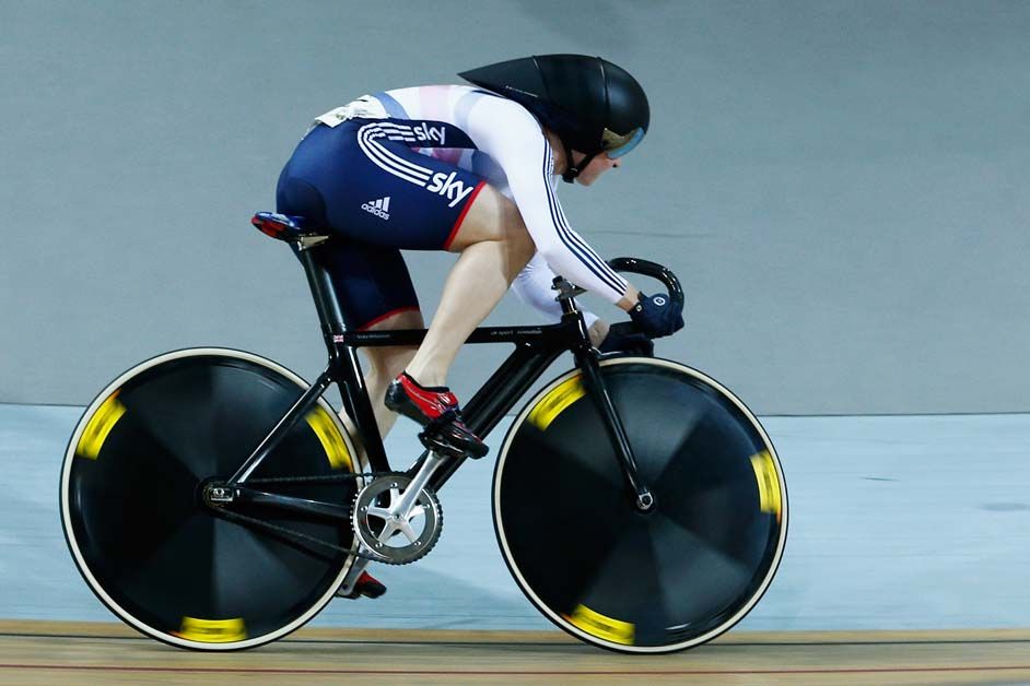 Victoria Williamson on track