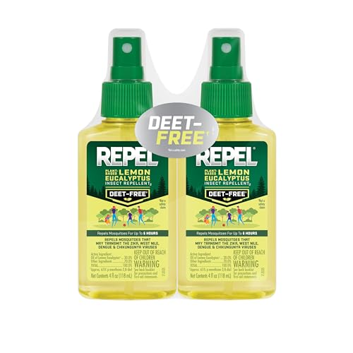 Repel Lemon Eucalyptus Natural Insect Repellent, 4-Ounce Pump Spray, Pack of 2