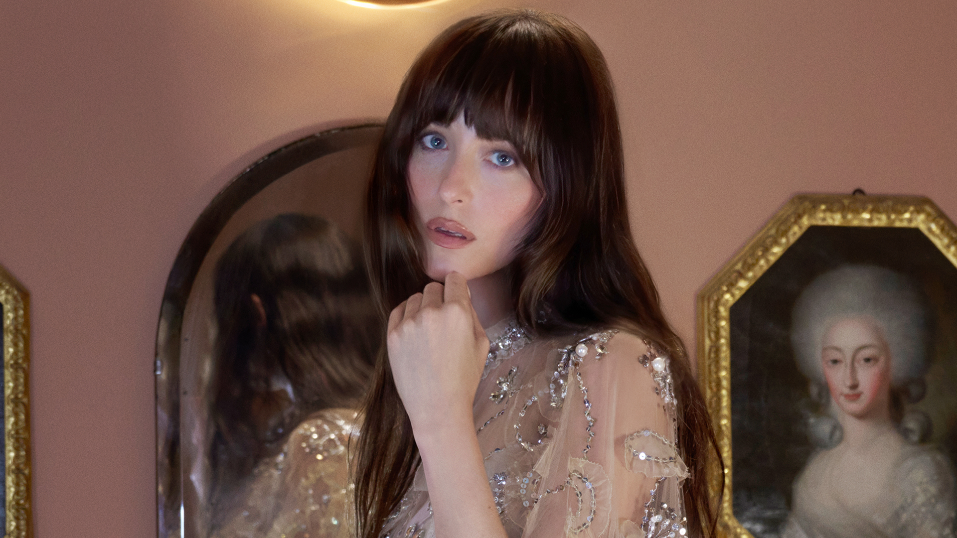 Dakota Johnson stars in her first campaign as brand ambassador for Valentino