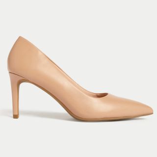 M&S Pointed Court Shoes