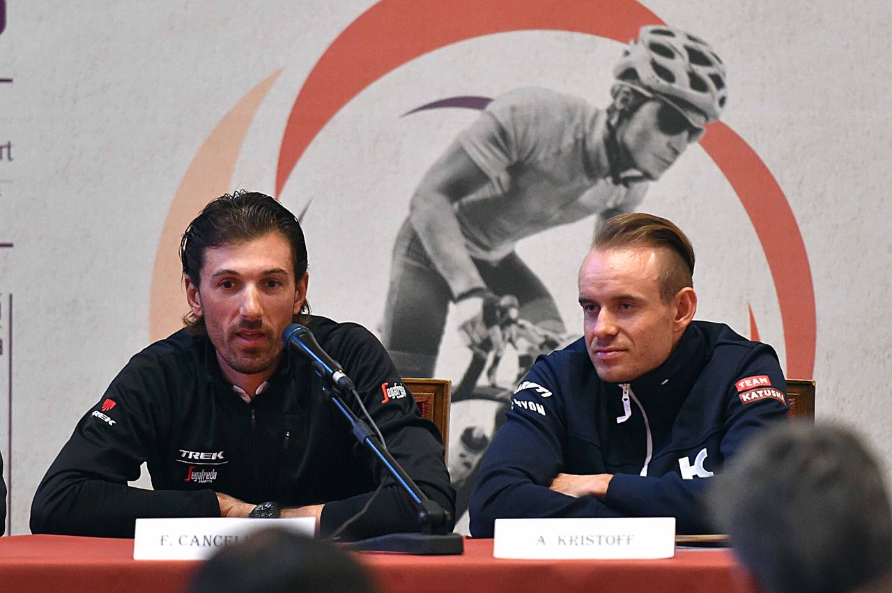 Fabian Cancellara and Alexander Kristoff