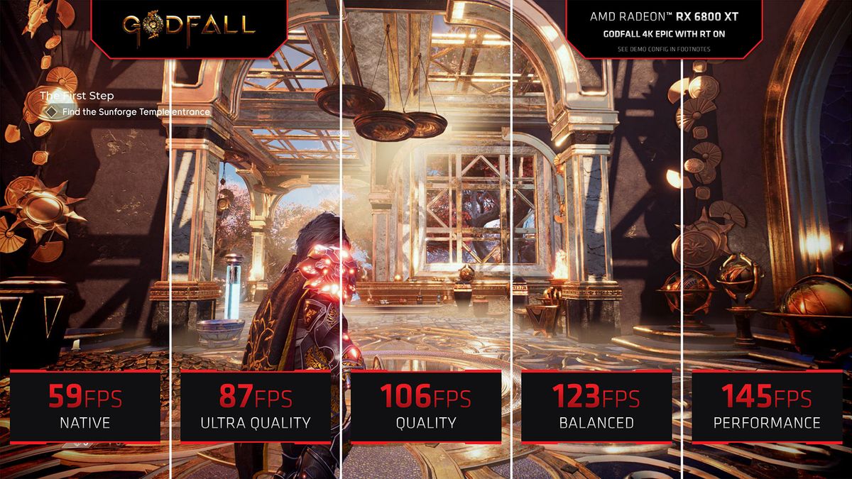 AMD FidelityFX Super Resolution slide deck