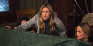 Jes Macallan as Ava Sharpe on DC's Legends of Tomorrow.