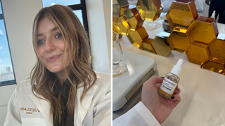 samantha holender visits the guerlain lab in paris