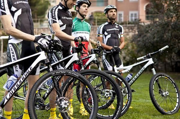 The elite Cannondale Factory Racing Team