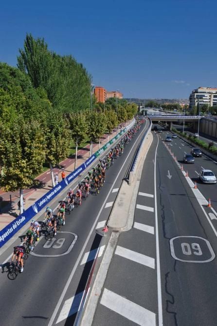 The peloton had good weather for today's stage