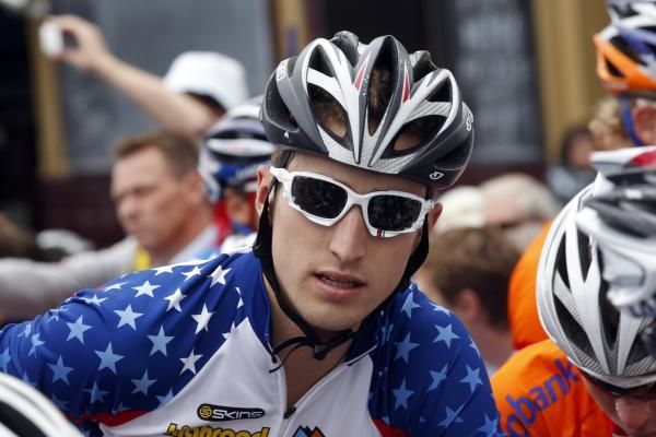 Taylor Phinney (USA) awaiting the start of the U23 road race