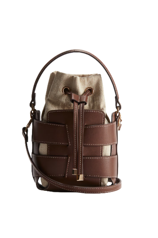 Crossbody Bucket Bag