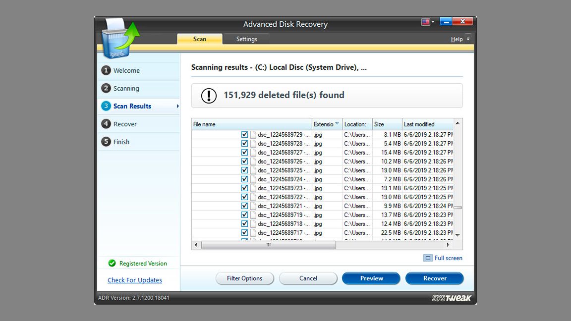 Systweak Advanced Disk Recovery review | TechRadar
