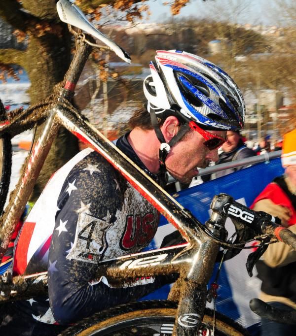 Jonathan Page (USA) on his last lap. He finishes 30th.
