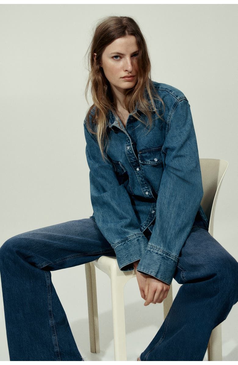 Harper High Rise Wide Leg Jeans